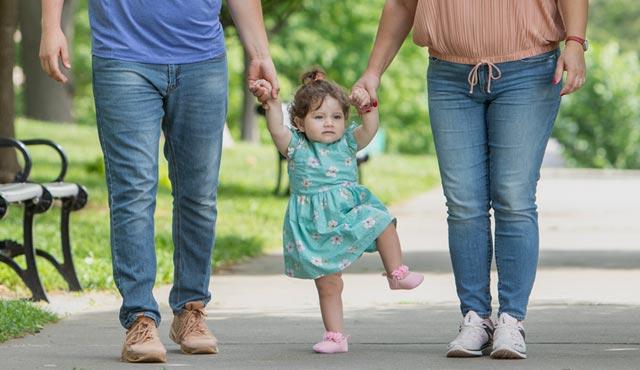 VPD Hib Toddler holding hands