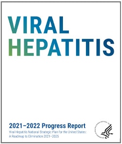 2021-2022 Progress Report Vital Hepatitis National Strategic Plan Cover