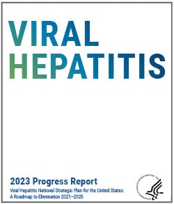 2023 Progress Report Vital Hepatitis National Strategic Plan Cover