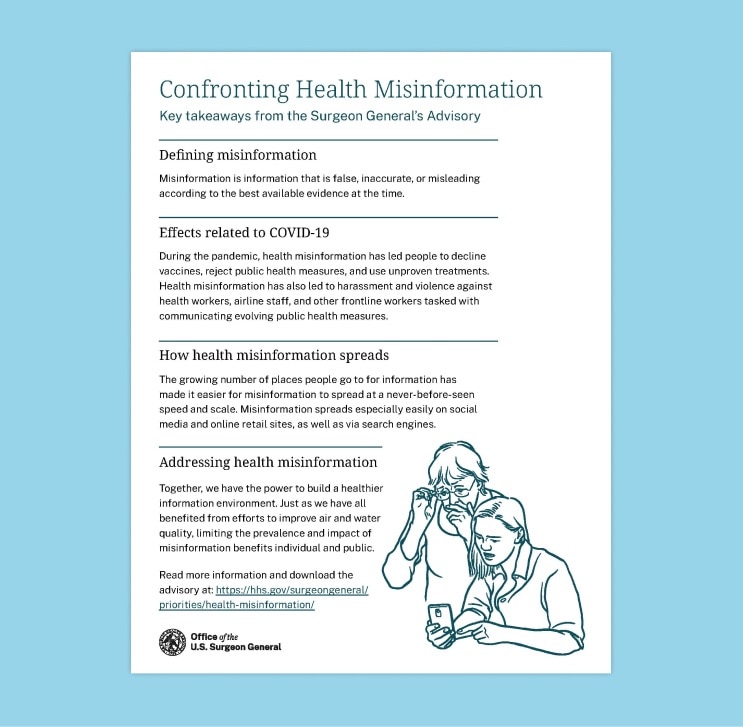 Confronting health misinformation printable summary thumbnail