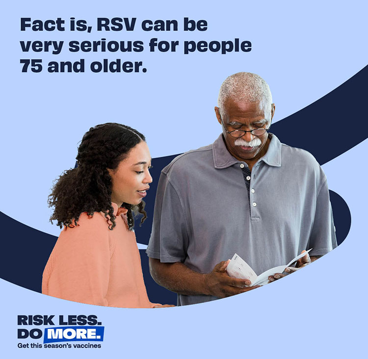 Fact is, RSV can be very serious for people 75 and older ad thumbnail.