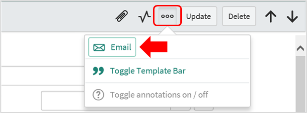 Figure 13: ITARNow Portal Email Function