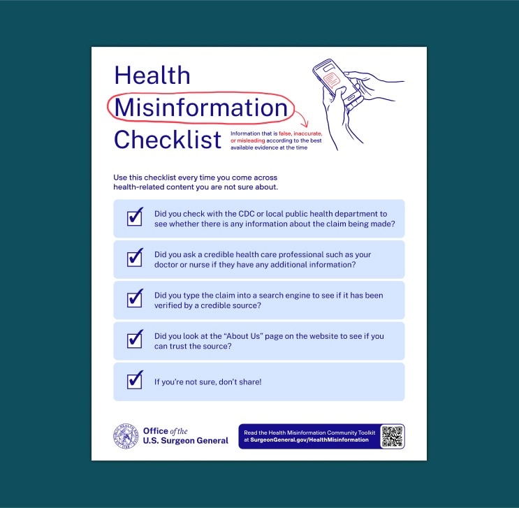 Health Misinformation Checklist