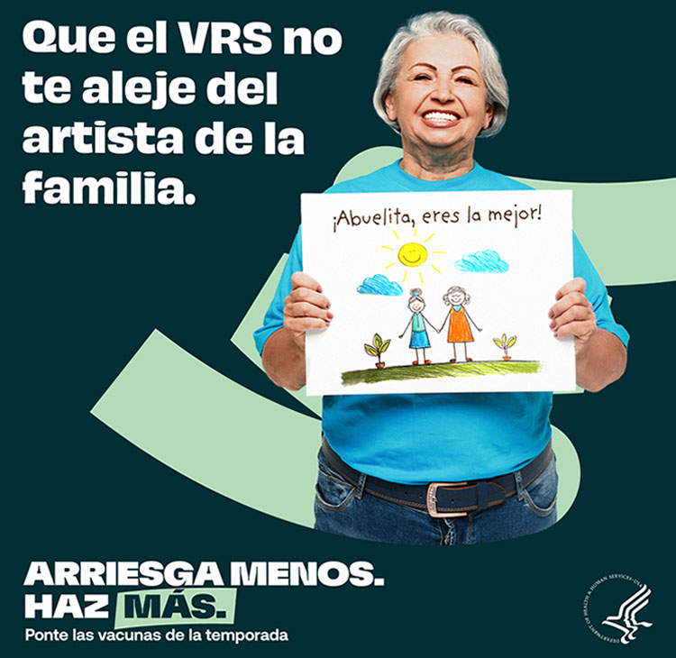 Que el VRS no te aleje del artista de la familia miniatura de anuncio.