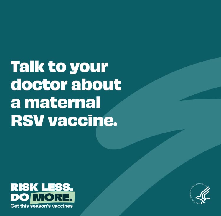 Talk to your doctor about a maternal RSV vaccine video thumbnail