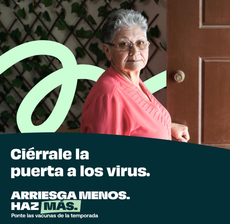 Ciérrale la puerta a los virus miniatura de anuncio.