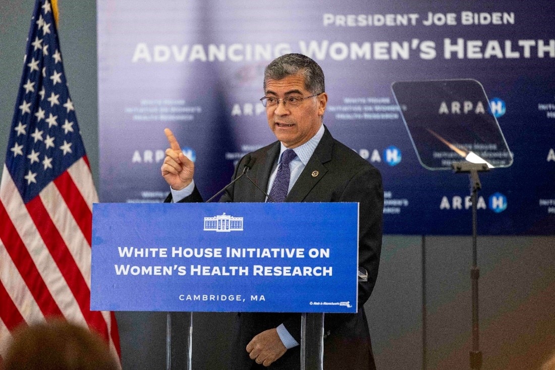 Secretary Becerra at White House Initiative on Women's Health Research