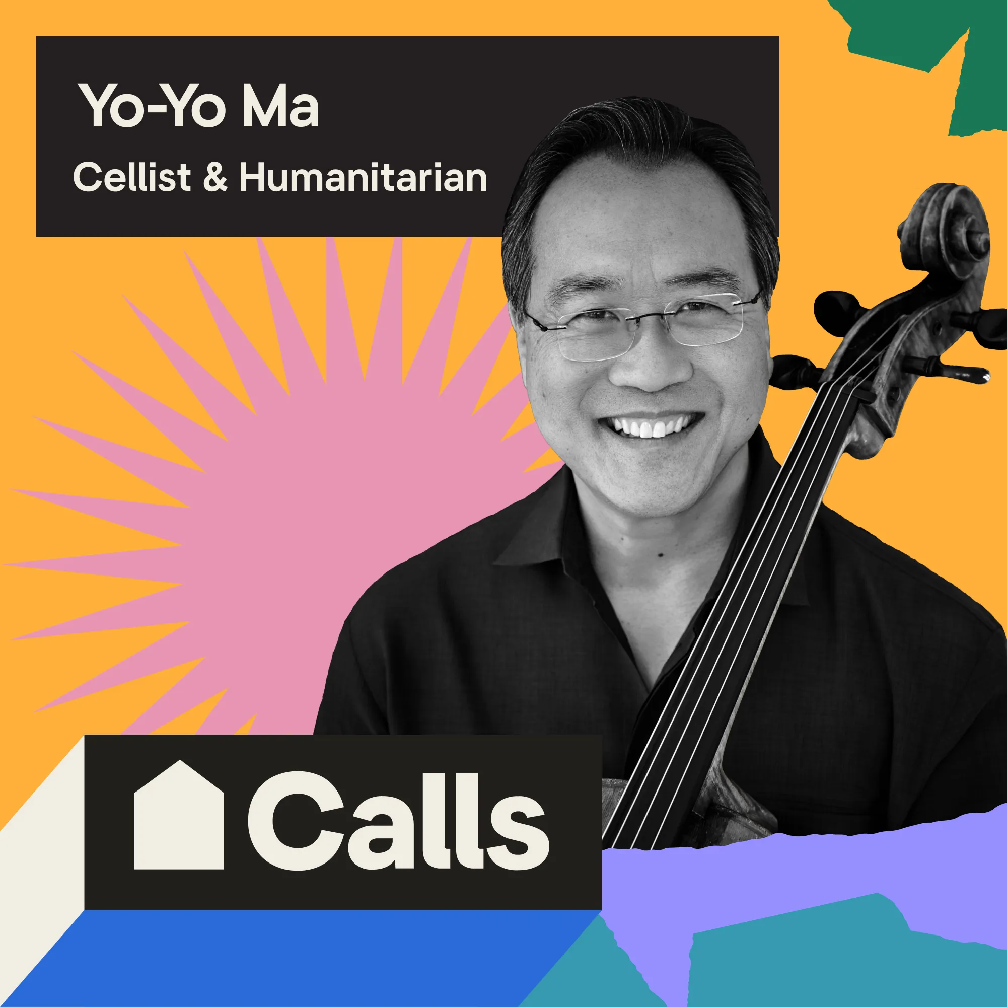 Headshot of Yo-Yo Ma, Cellist & Humanitarian